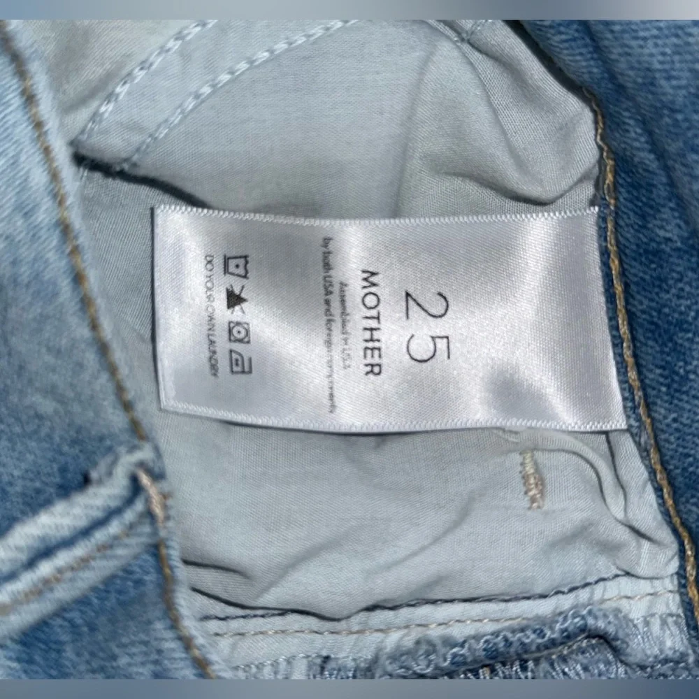 MOTHER High Rise‎ Light Blue Jeans - Picture 8 of 9